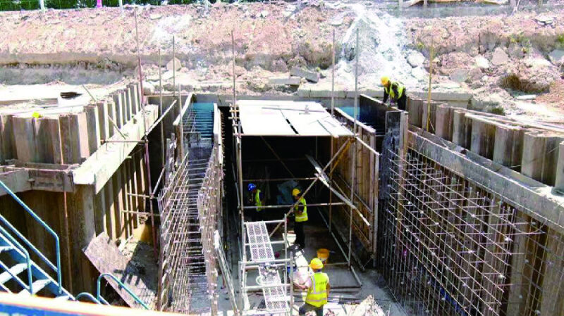 战高温 保进度——京沪高速广靖段扩建全力推进