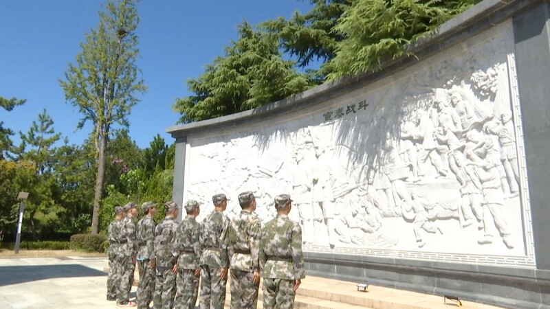 红色教育 新街镇应征青年迈好军旅第一步