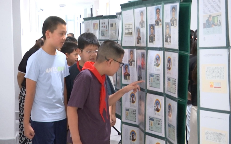纪念抗战胜利80周年红色邮展开展